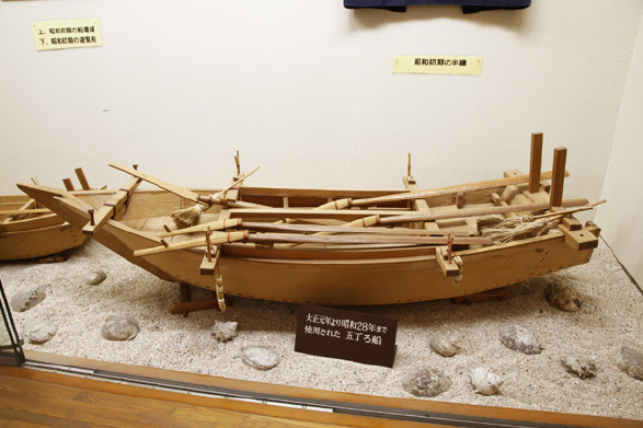 大正元年より明治28年まで使用された一丁ろ船